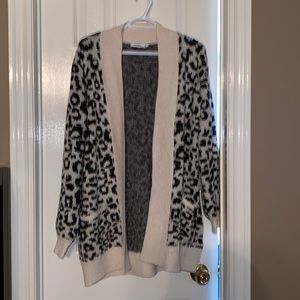 leopard cardigan
